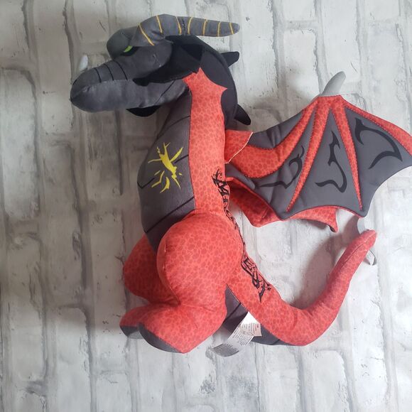 MagiQuest Red Dragon Plush - Picture 5 of 7